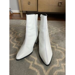 Nasty Gal White Booties